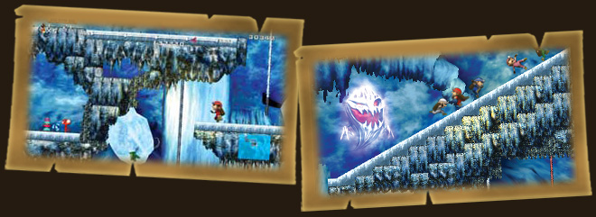 極寒の地底氷河